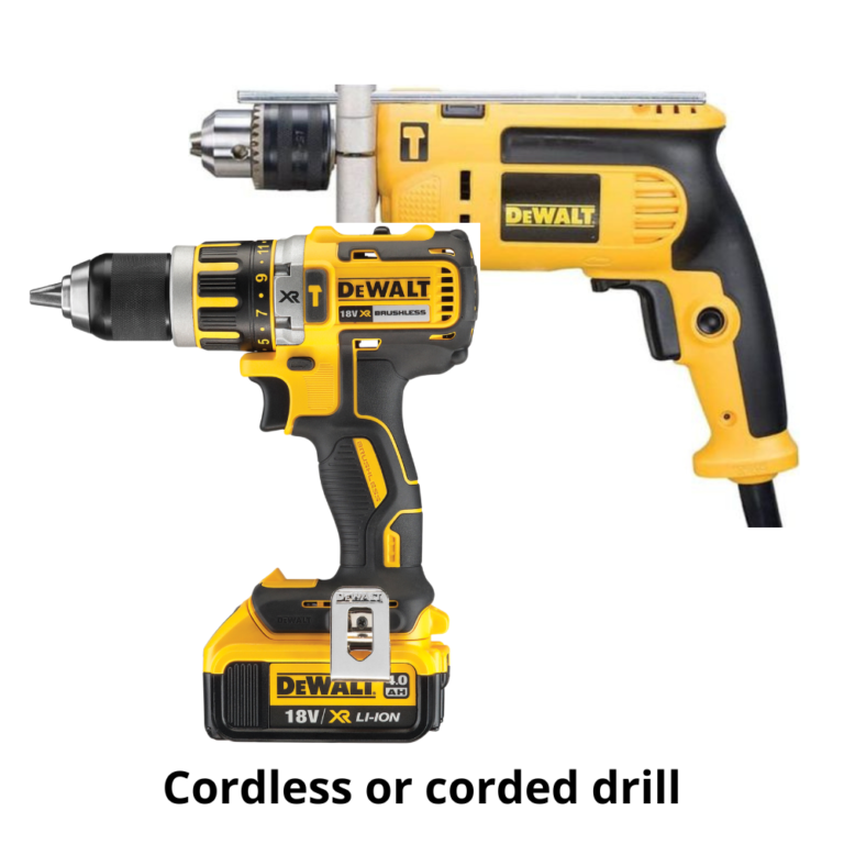 cordeless or corded